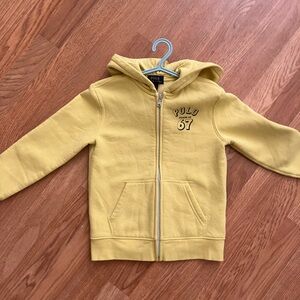 Polo Ralph Lauren Kids 6Y Boys Girls zip up fleece hoodie Class of 67
